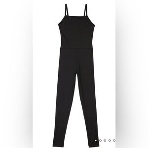 Girlfriend Collective black cami unitard